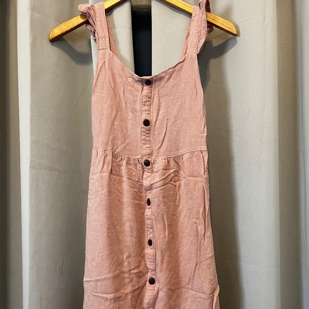 Monteau Los Ángeles Button Dress